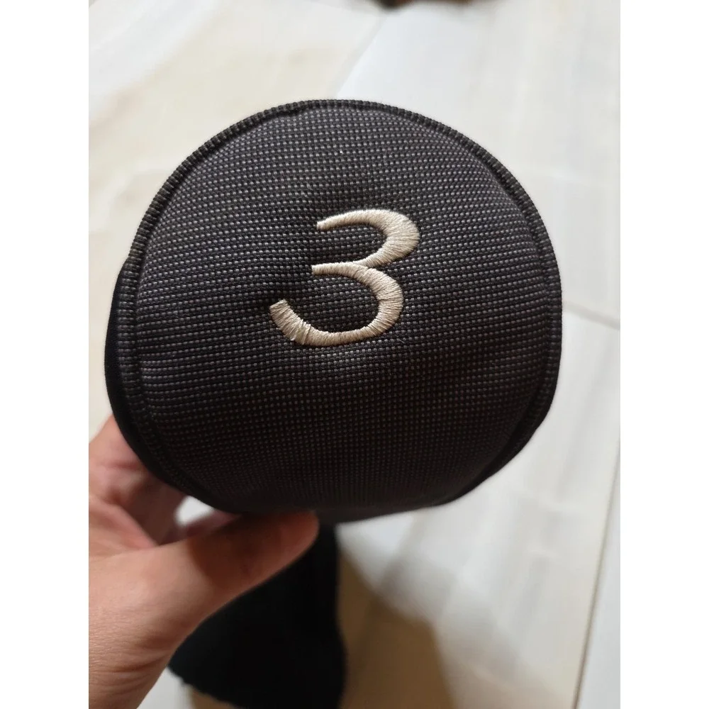 3 IRON FUZZY SOCK HEADCOVER BLACK RH‎ OR LH